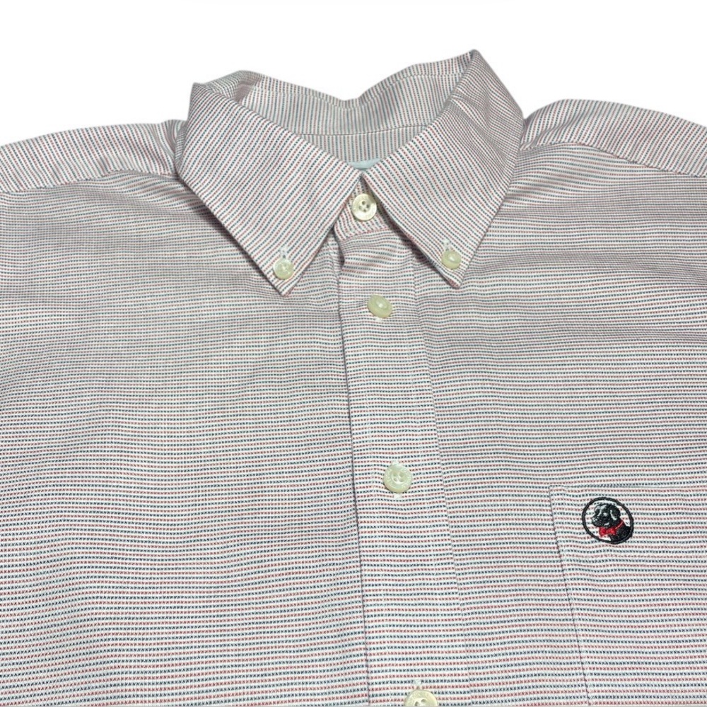 Men's Southern Proper Short Sleeve Button Down Cocktail Shirt Size Large